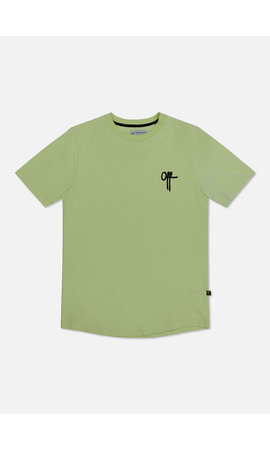 Off The Pitch Stockholm Slim Tee Embossed - Butterfly  Lime