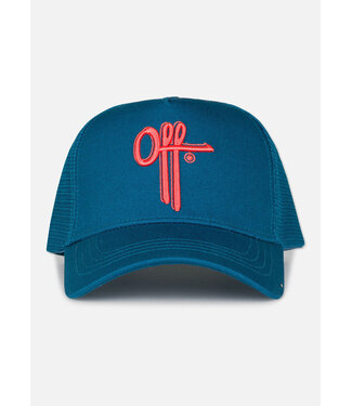 Off The Pitch Full Stop Cap - Blue Coral