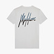 Malelions Men Split T-Shirt - White/Vintage Blue Malelions Men Split T-Shirt - White/Vintage Blue