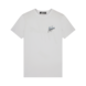 Malelions Men Split T-Shirt - White/Vintage Blue Malelions Men Split T-Shirt - White/Vintage Blue