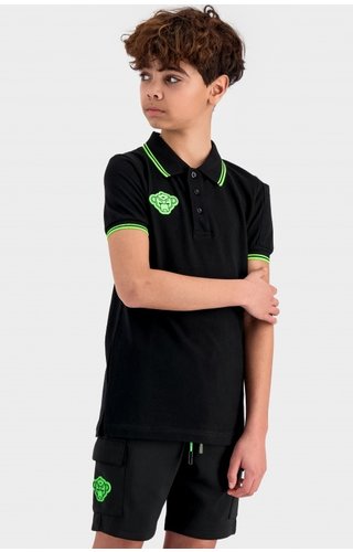 Black Bananas Jr Innovation Polo - Black Black Bananas Jr Innovation Polo - Black