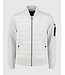 Purewhite PW Softshell Combo Puffer Jacket- Light Grey Pi