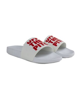 Off The Pitch Otp Slide off -  White/Hot Coral