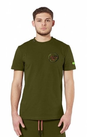 extreem patroon wazig My Brand T-Shirt MB -Army - Fashion & Lifestyle