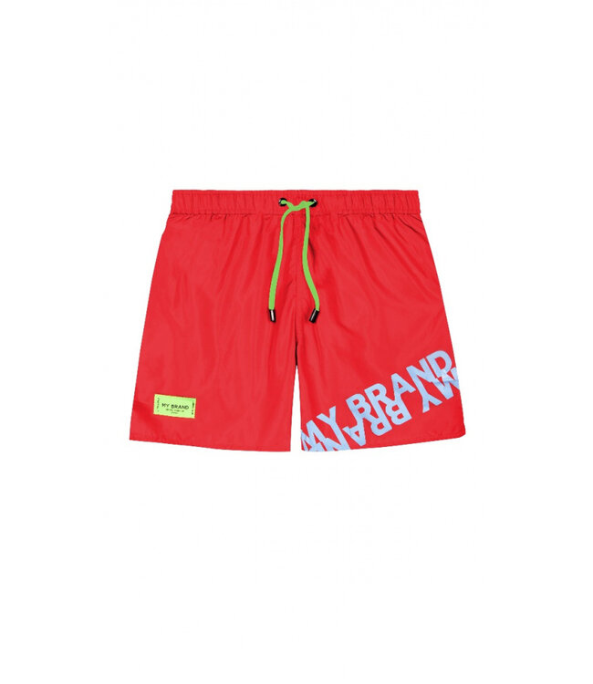 My Brand MB DOUBLE BRANDING  1-X22-009-C-004709RE  SWIMSHORT -RED