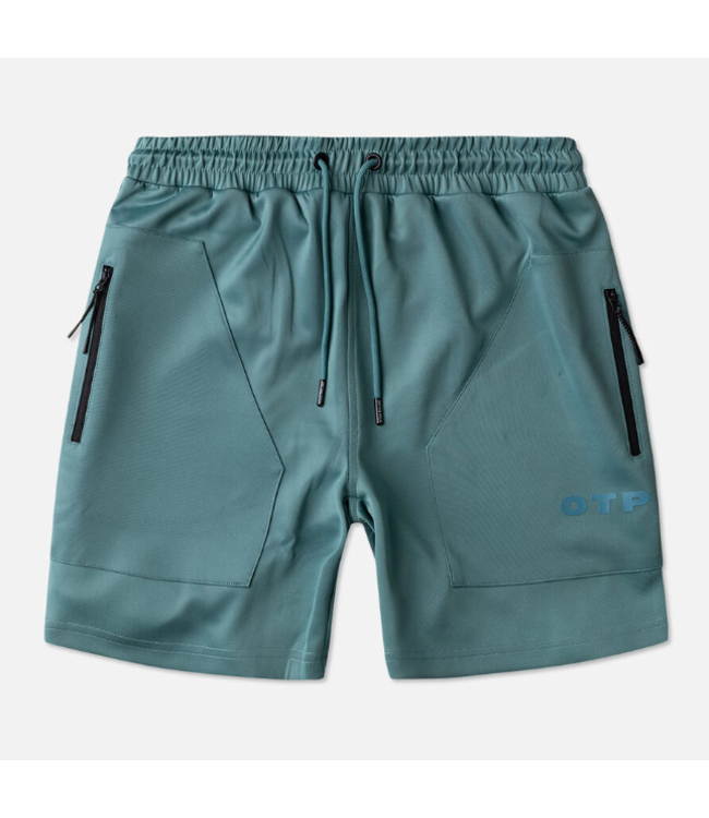 Off The Pitch College Track Shorts - Arctic Turquiose