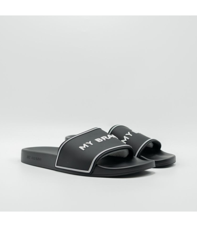 My Brand Basic Branding Slipper - Black