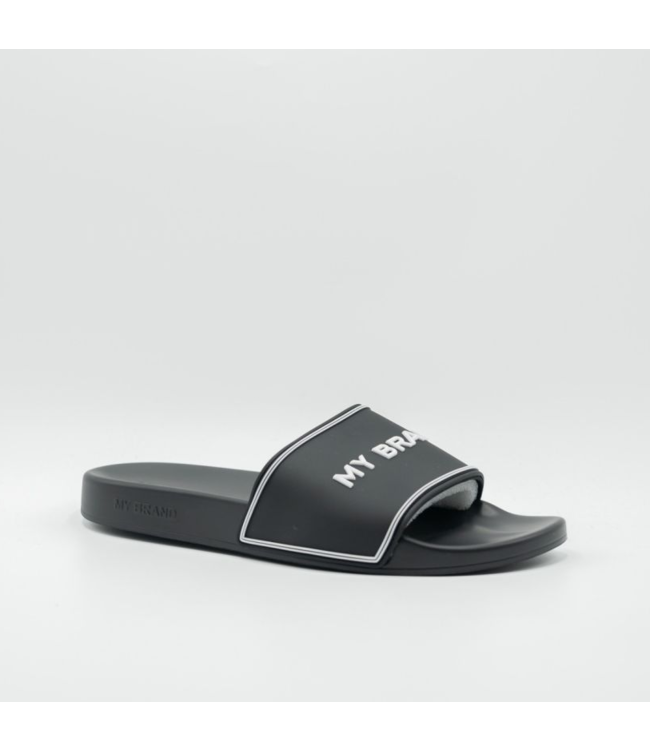 My Brand Basic Branding Slipper - Black