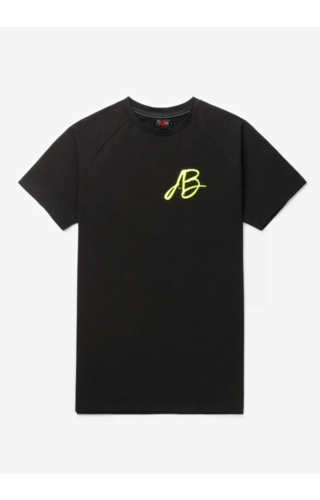 AB-Lifestyle AB- Bannier Signature Tee / Black/Safety Yellow AB-Lifestyle AB- Bannier Signature Tee / Black/Safety Yellow
