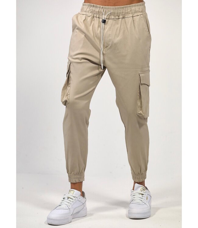 Uniplay Cargo Pantalon Beige T3782