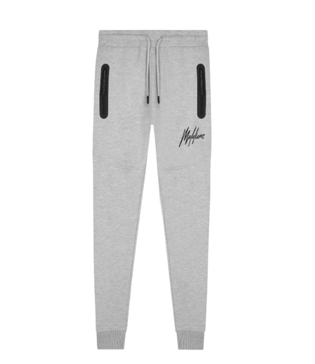Malelions Malelions S1-AW22-07 Sport Counter Trackpants -Grey Melange