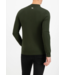 Purewhite PW-Essential Knit Half Zip - Army Green