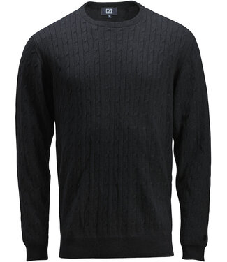 FM SUITS Blakely Knitted Sweater- Black