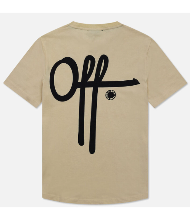 Off The Pitch OTP231029 Fullstop Slim Tee 2.0 - French Vanilla