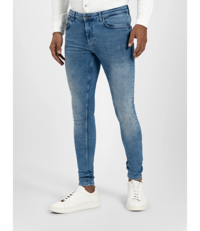 Purewhite PW The Dylan W1033 Denim - Mid Blue