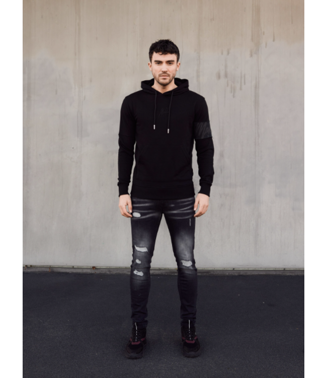 Malelions M2-SS23-01 Malelions Men Captain Hoodie - Black