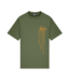 Malelions Men Dripped T-Shirt - Army/Green