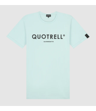 Quotrell Basic Garments - T-Shirt - Faded Blue/Black