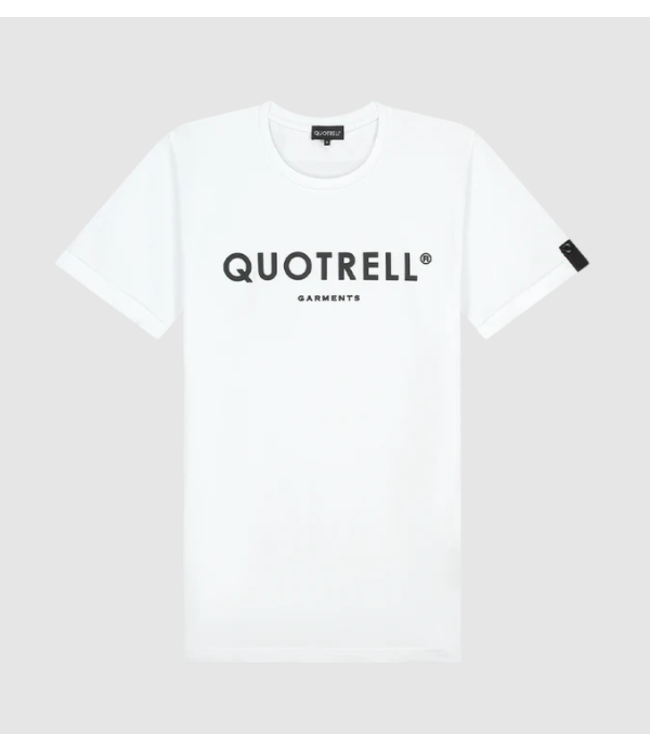 Quotrell Basic Garments - T-Shirt - White/Black