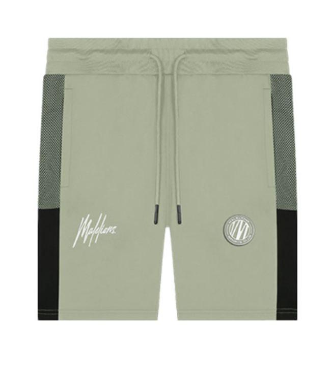 Malelions Malelions - Sport Transfer Short- S2-SS 23-21- Moss Grey-Black