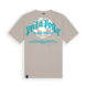 Quotrell Global Unity T-Shirt - Taupe/Neon Aqua Quotrell Global Unity T-Shirt - Taupe/Neon Aqua