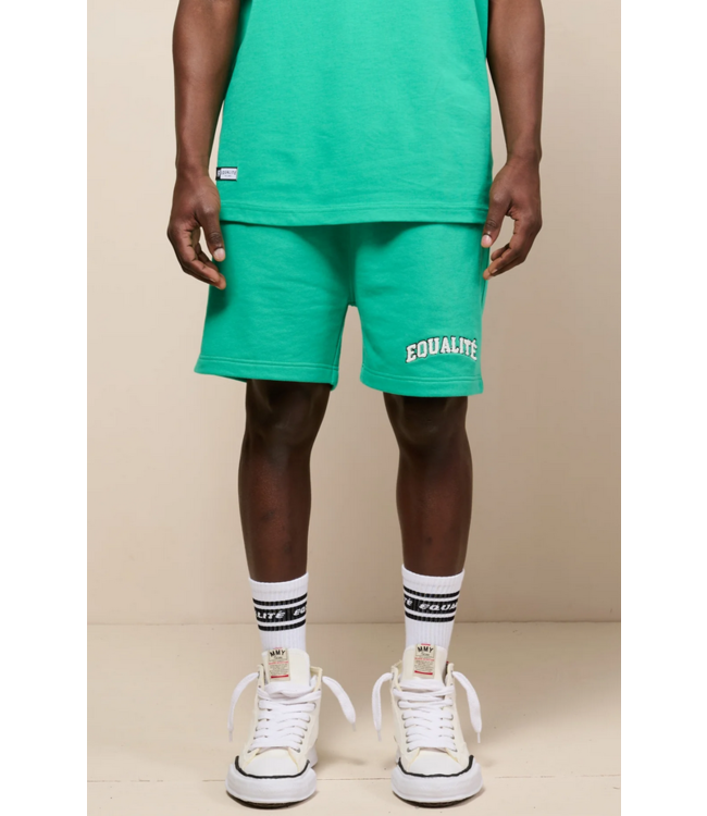 Equalité Equalite Zion short - Green/ White