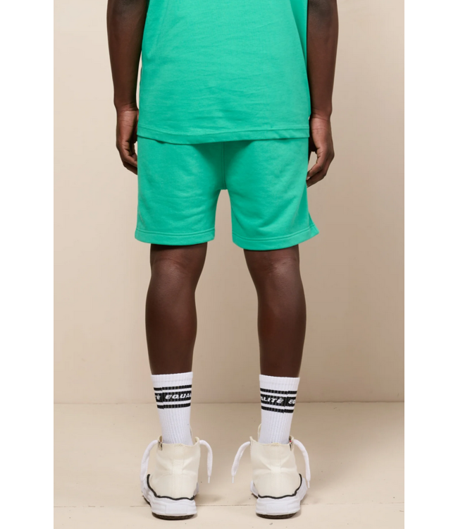 Equalité Equalite Zion short - Green/ White