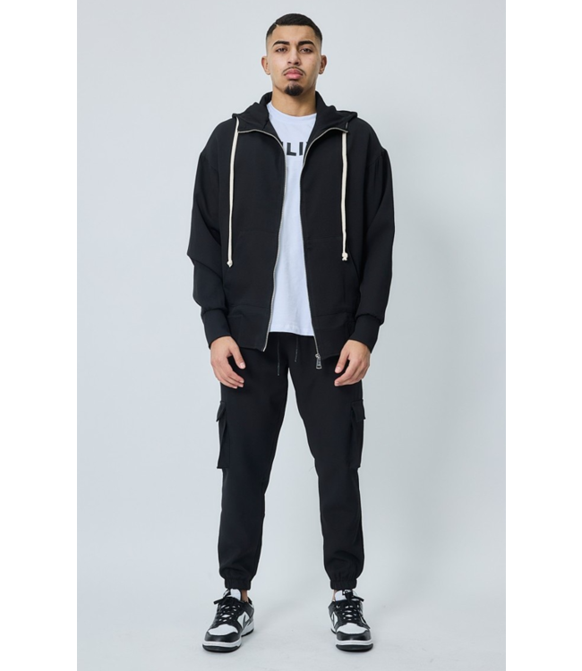 Frilivin P4077 Pantalon Jogger  Cargo - Black