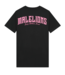 Malelions Malelions MM1-HS23-01 Men Boxer T-Shirt - Navy/ Pink
