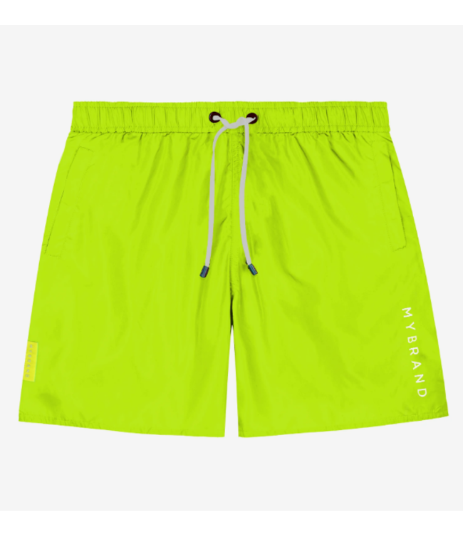 My Brand MY-Brand Basic Swim Capsule Swimshort  - Neon Yellow