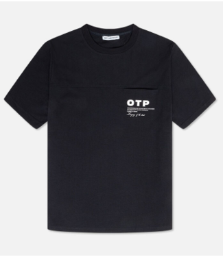 Off The Pitch OTP 233043 - Script Regular Fit Tee - Black