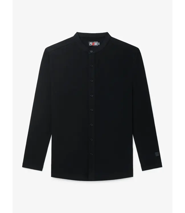 AB-Lifestyle AB- Lifestyle Button Up Long - Black