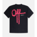 Off The Pitch OTP 233009 Tape Off Regular Fit Tee Black Off The Pitch OTP 233009 Tape Off Regular Fit Tee Black