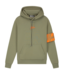 Malelions Malelions MM1-AW23-53 Men Captain Hoodie Green/Orange