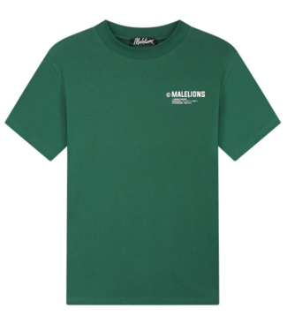 Malelions Malelions MM1-AW23-27 Men Workshop T-Shirt Dark Green