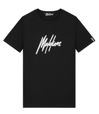 Malelions Malelions Men Duo Essentials Tee Signature Zwart