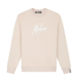 Malelions Malelions Men Duo Essentials Sweater Signature Beige Malelions Malelions Men Duo Essentials Sweater Signature Beige