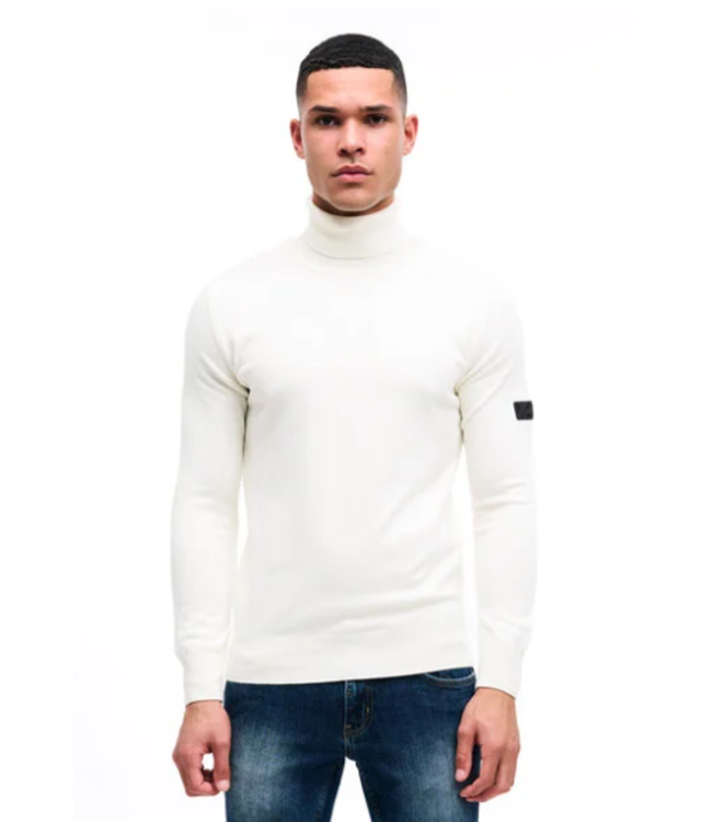 Malelions Malelions Men Knit Turtleneck Beige