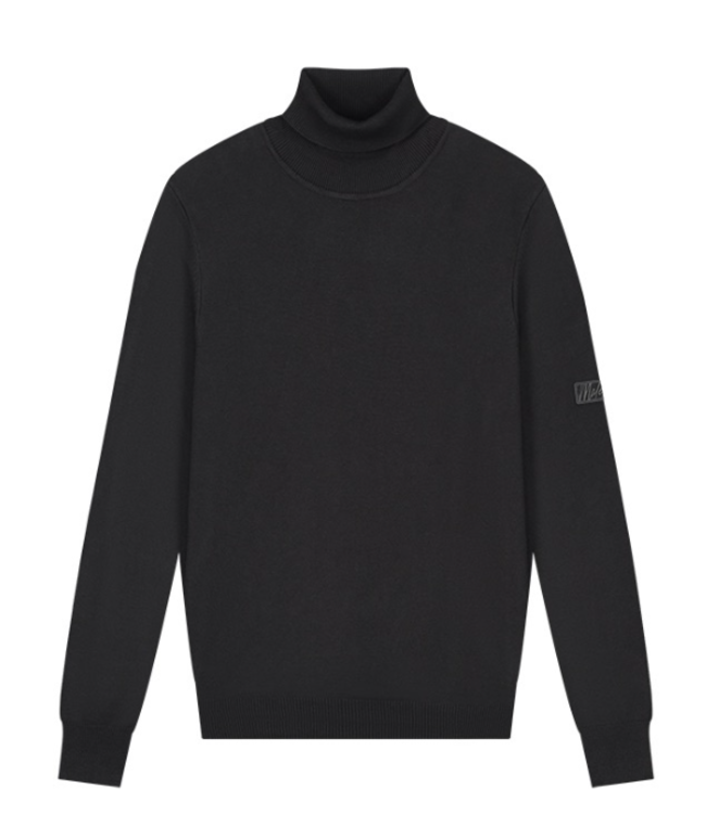 Malelions Malelions Men Knit Turtleneck Black