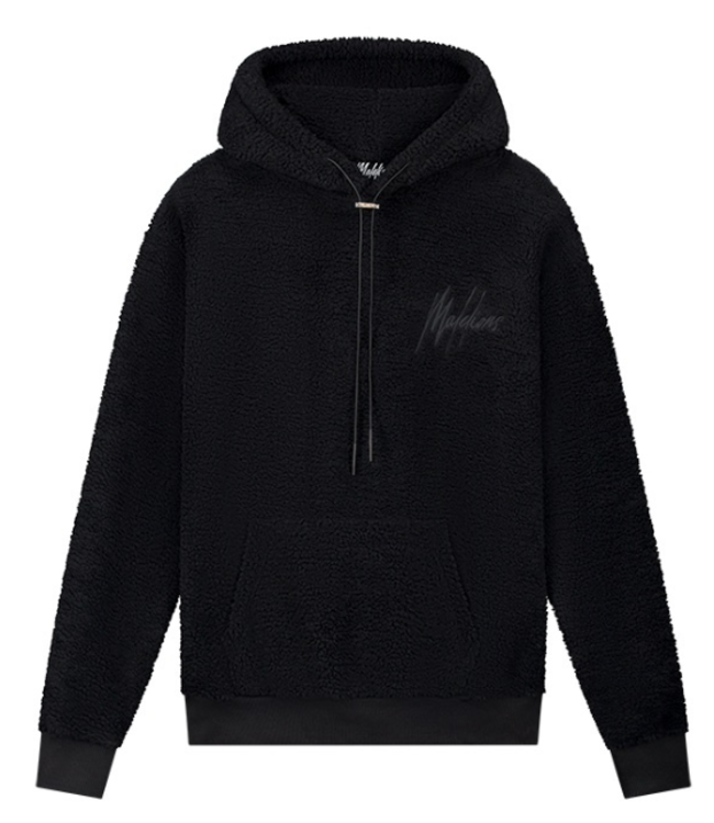 Malelions Malelions Men Signature Sherpa Hoodie Black