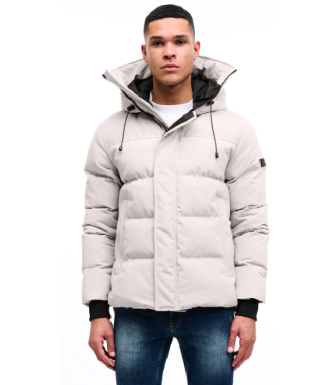 Malelions Malelions Men Porter Parka Cream -Winterjacket