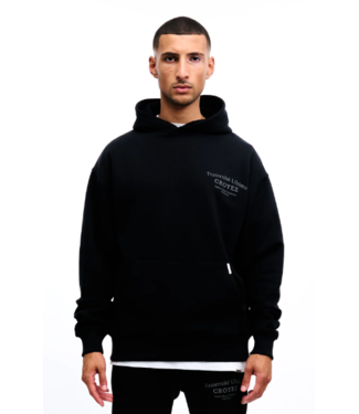 Croyez Fraternite Hoodie CR2-AW23-41 Black/ Reflective