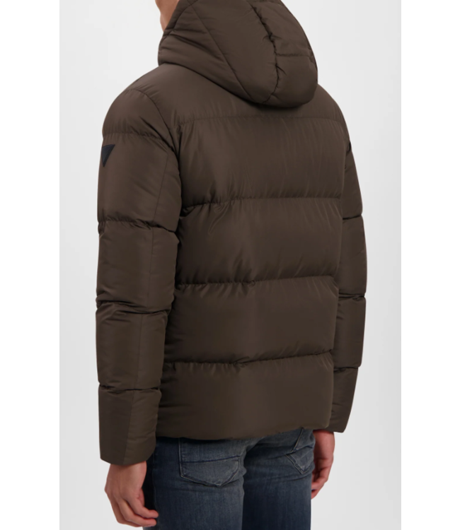 Pure Path Purewhite FW23 Winterjacket  -brown