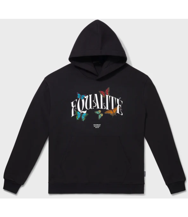 Equalité Equalite Butterfly  Oversized Hoodie | Black