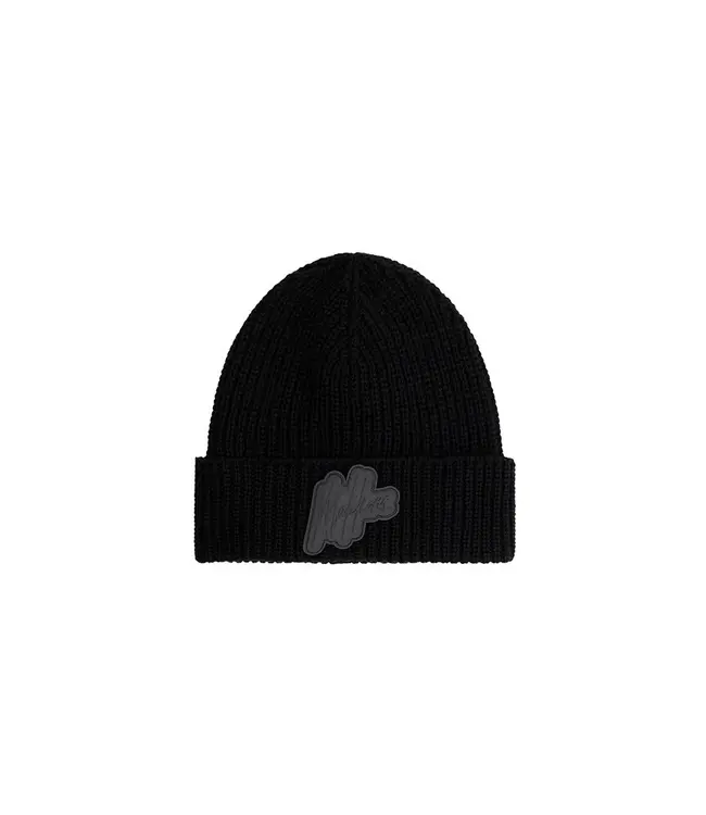 Malelions Malelions MA1-BF23-01 Men Signature Beanie - Black