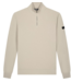 Malelions Malelions  Men Knit Quarter Zip - Taupe