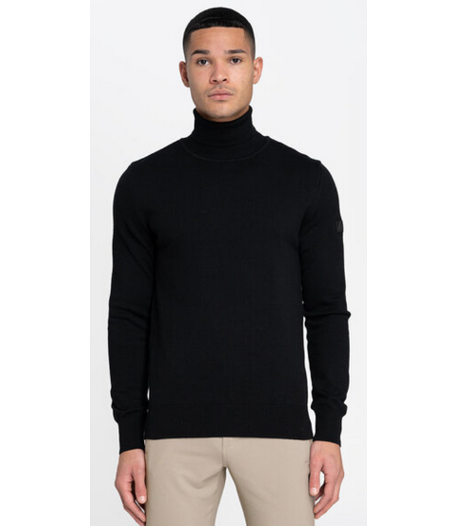 Malelions Malelions Men Knit Turtleneck MM1-PS24-01 - Black
