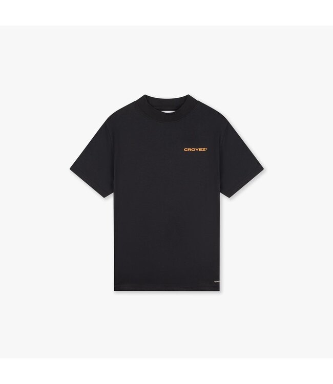 Croyez Family Owned Business T-shirt -Black Orange
