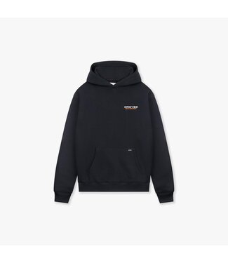 Croyez Creatif Department Hoodie - Black Orange