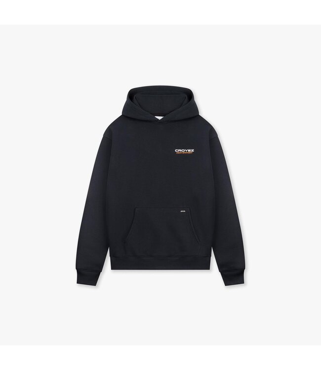 Croyez Croyez Creatif Department Hoodie - Black Orange